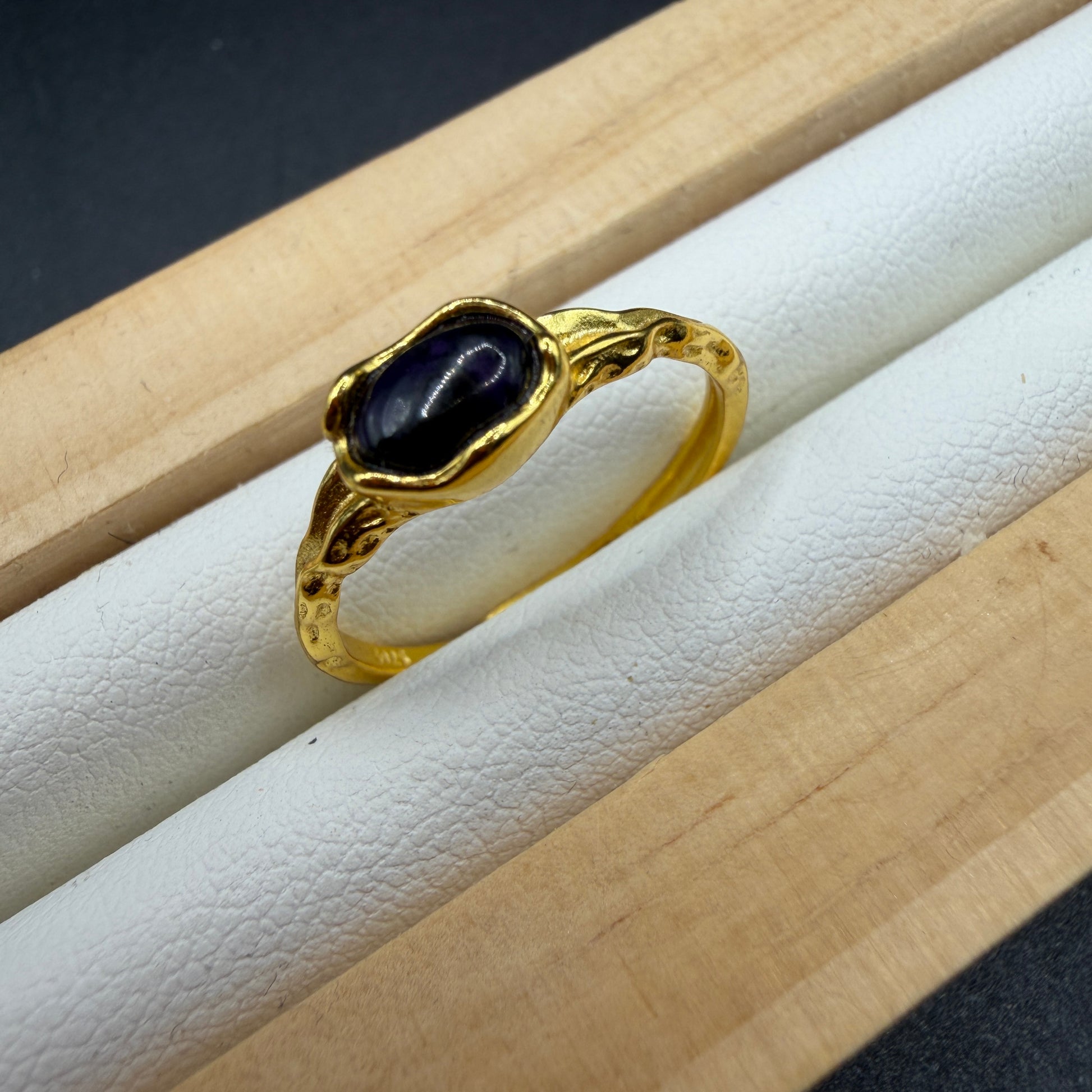 Sugilite S925 Adjustable Ring