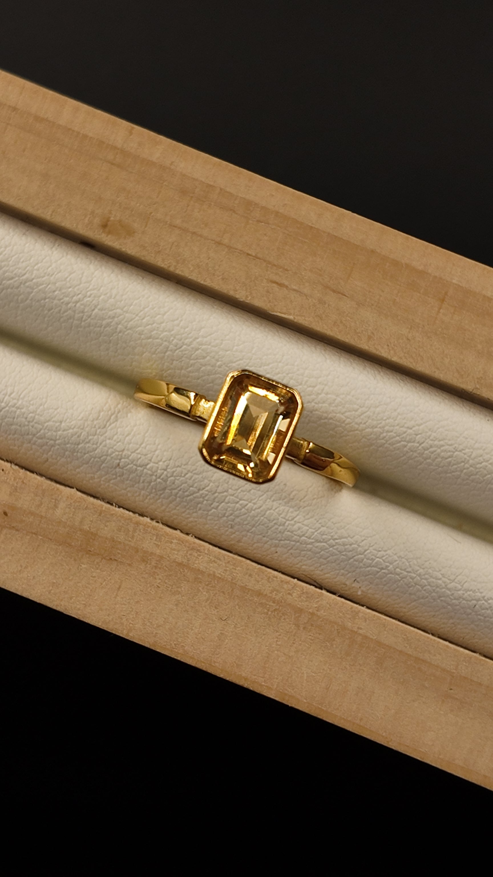 Citrine Ring