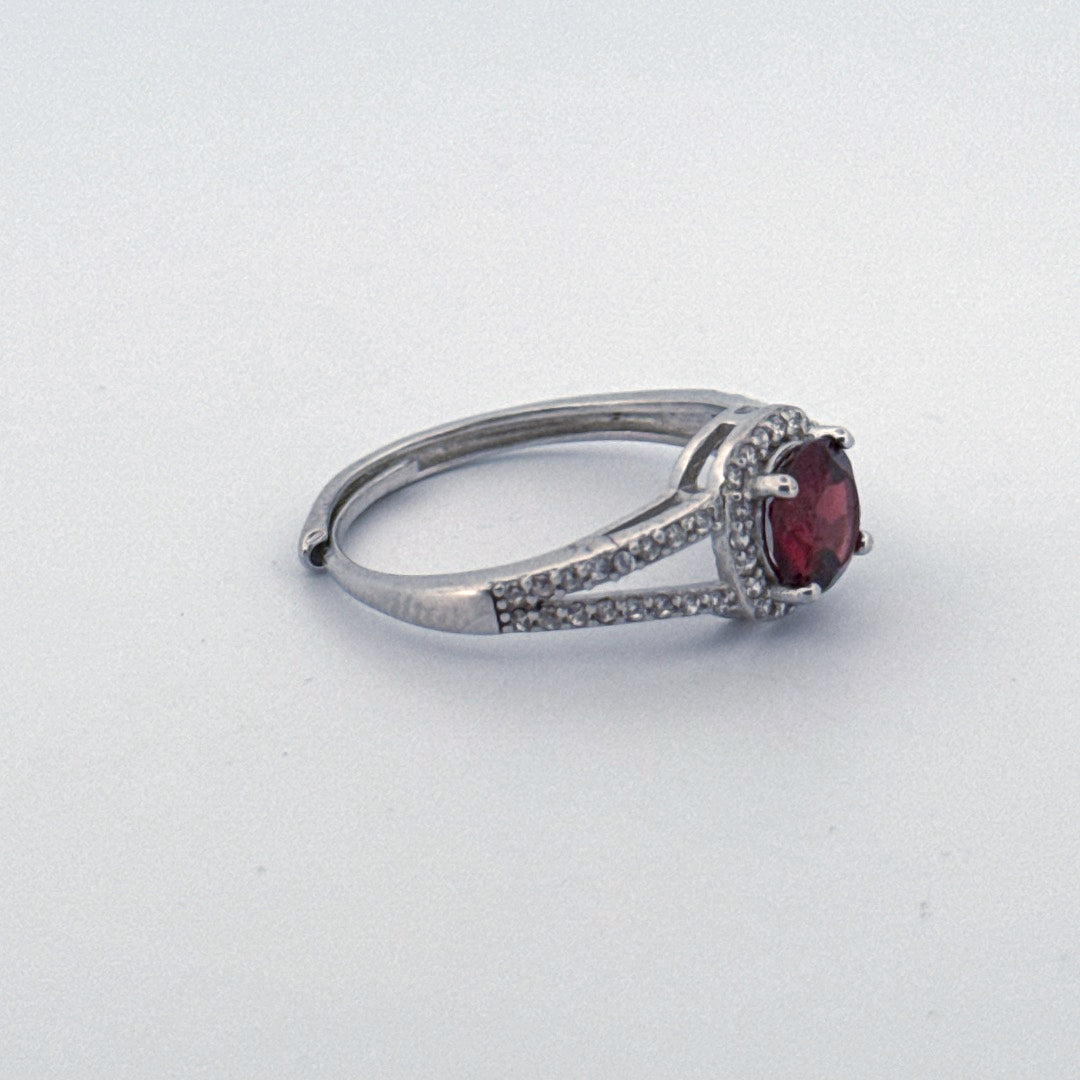 Garnet S925 Ring