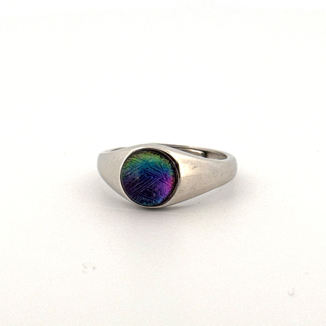 Muonionalusta Round S925 Adjustable Ring