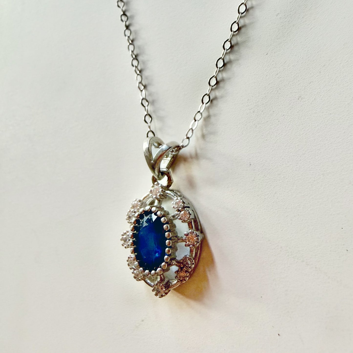 Sapphire S925 Necklace