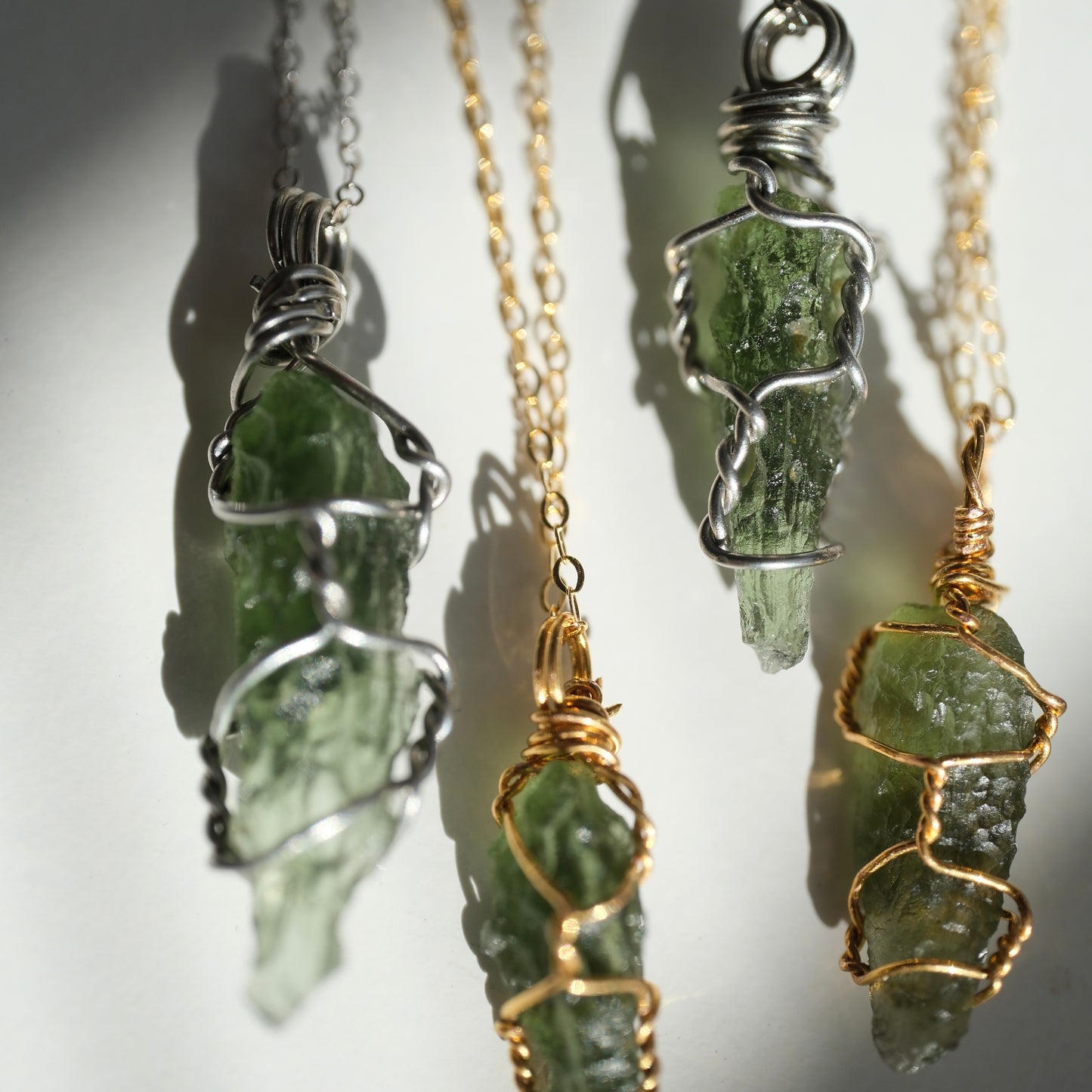Moldavite Handmade Necklace