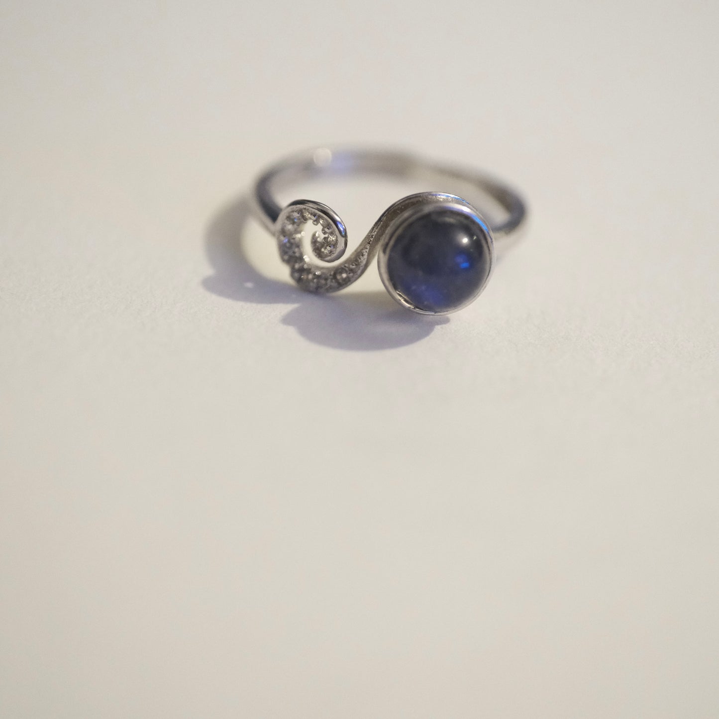 Labradorite S925 Adjustable Ring