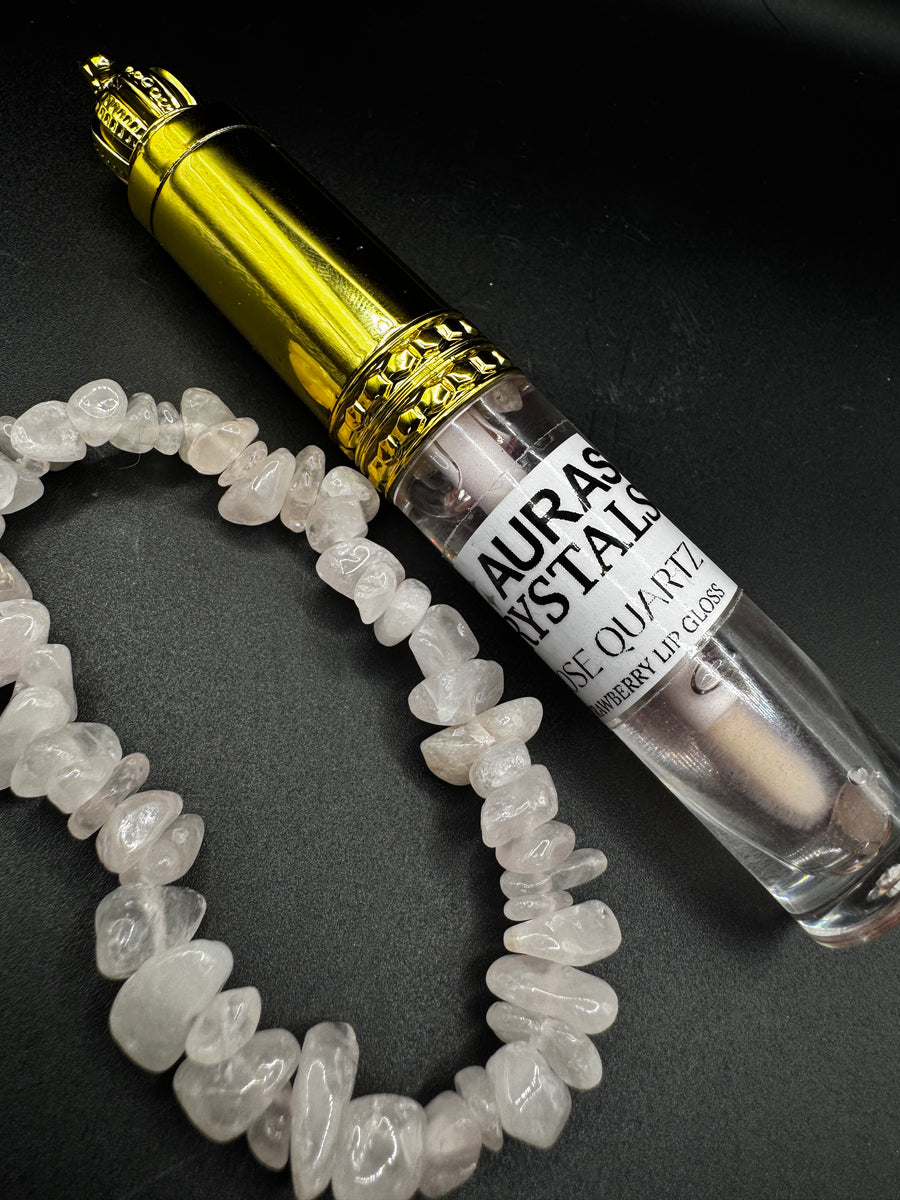 Rose Quartz Lip and Bracelet Bundle