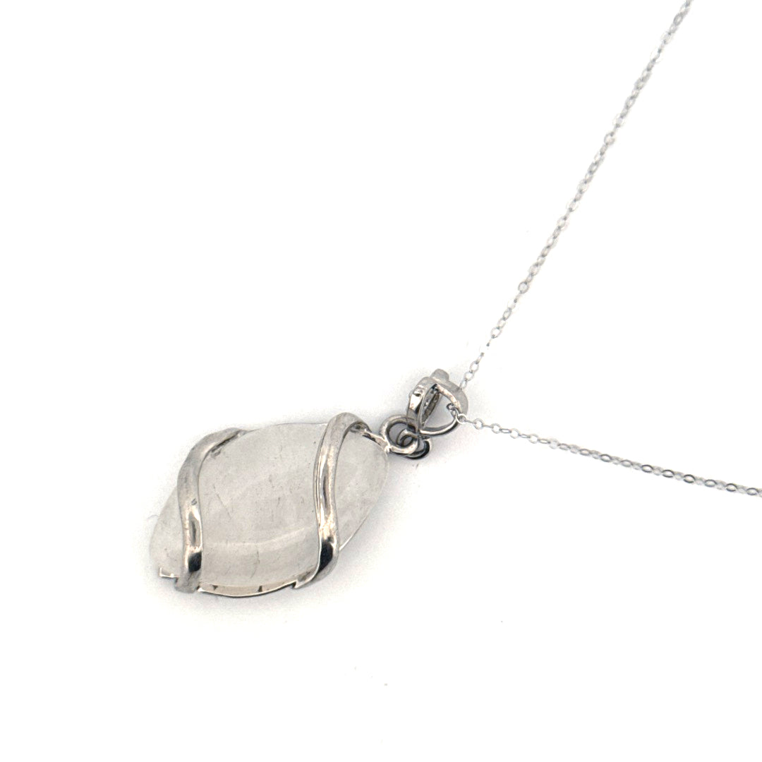 Clear Quartz Necklace on S925 Chain
