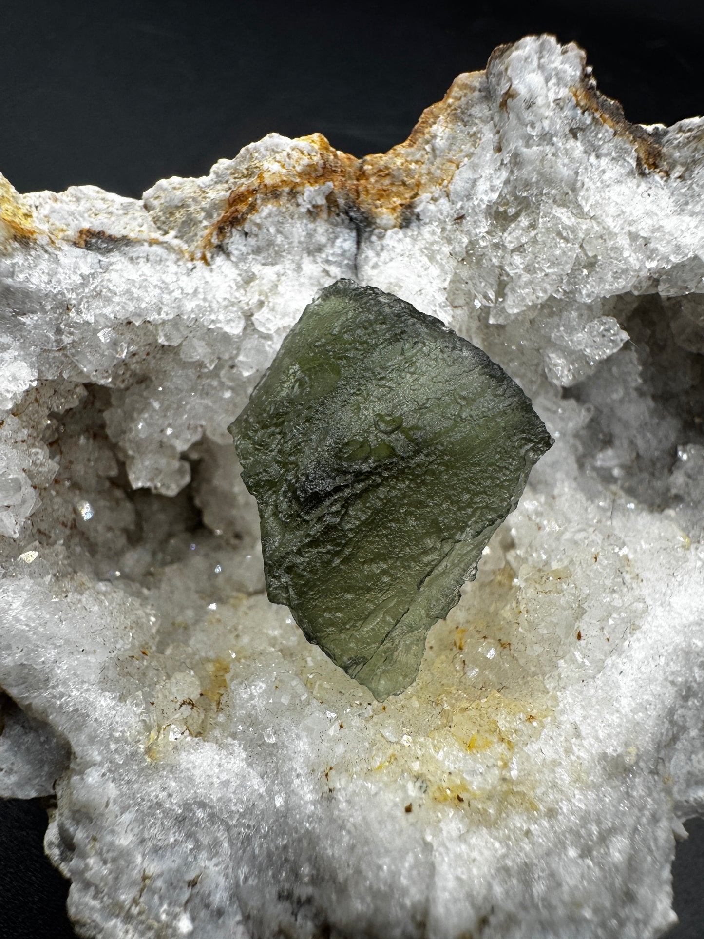 2.01g Certified Raw Moldavite
