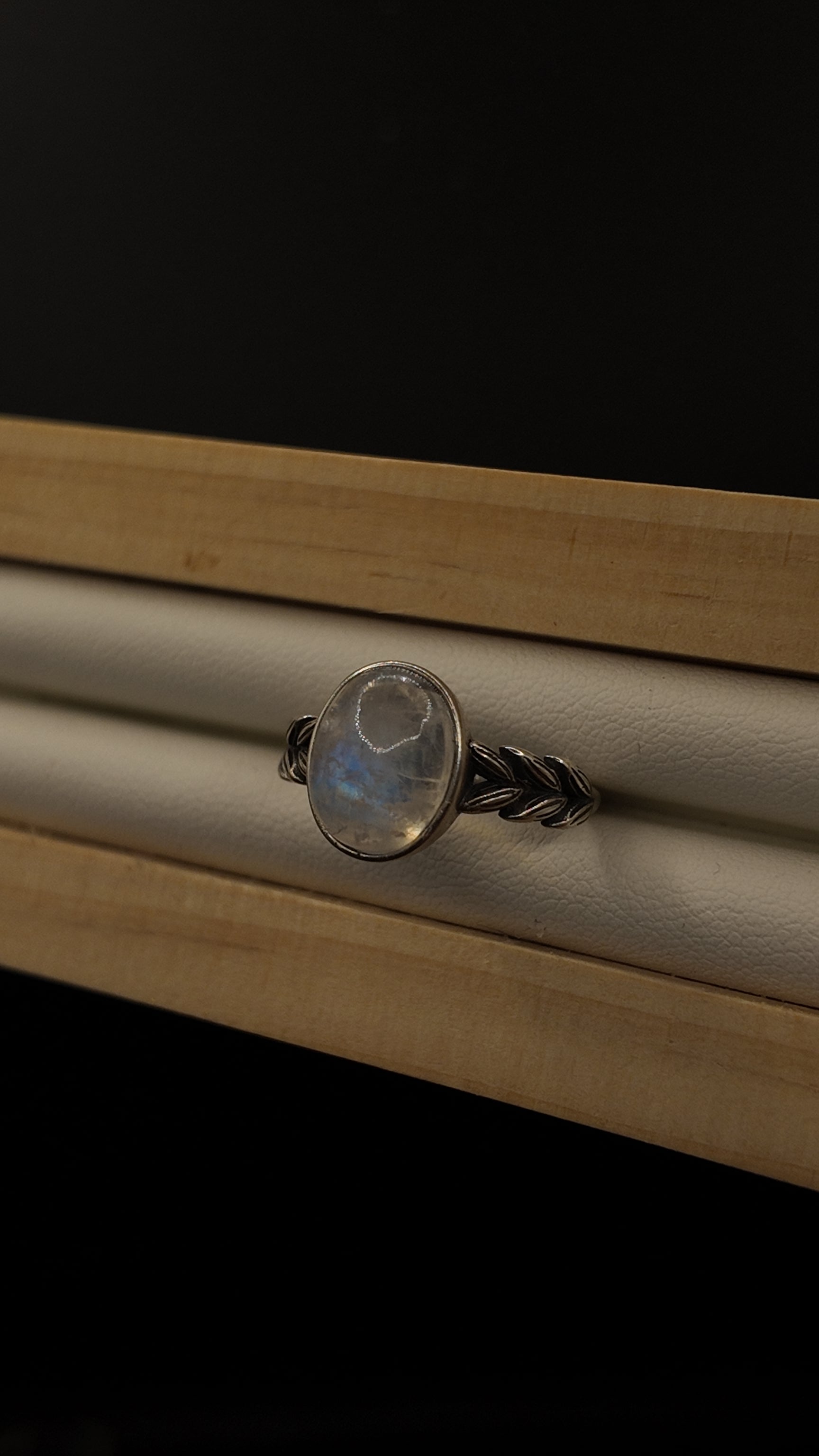 Moonstone Ring
