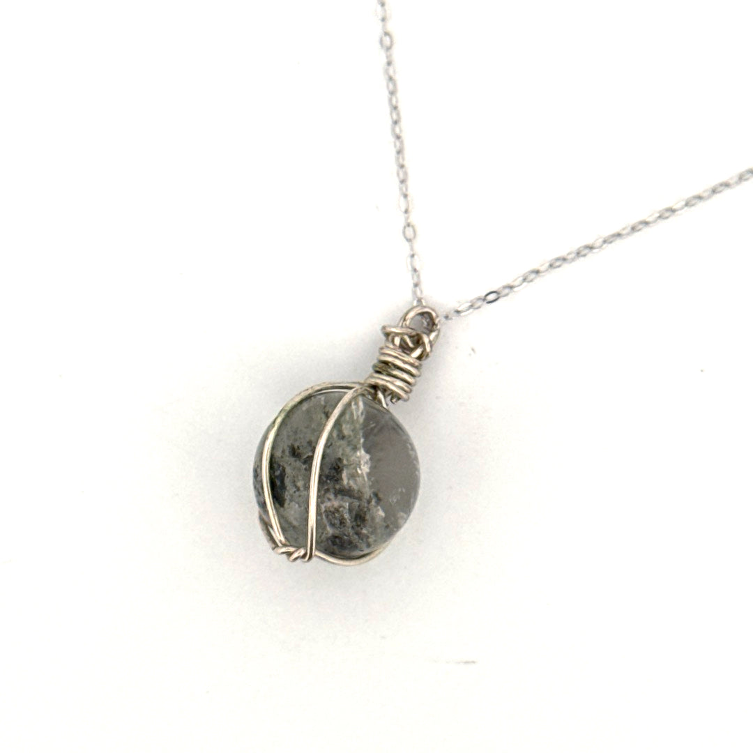Garden Quartz Handmade Necklace on S925 Chain