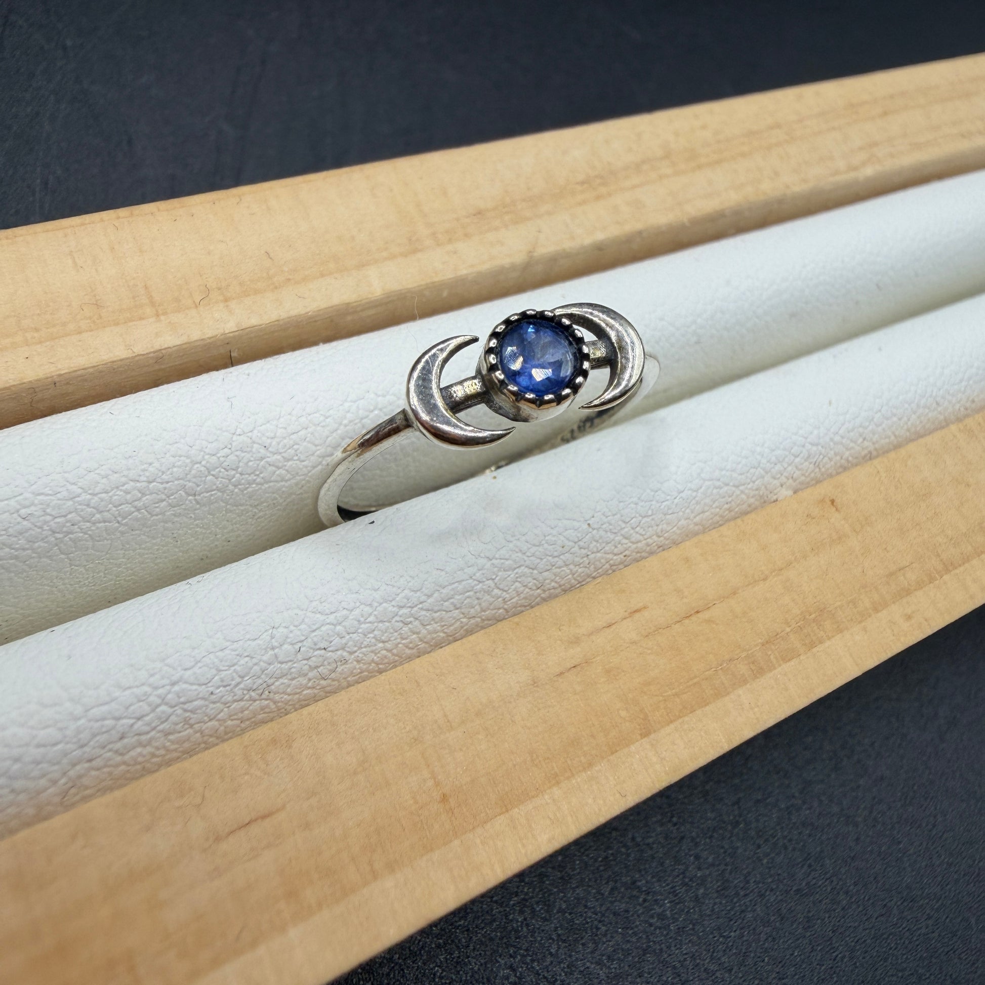 Sapphire S925 Adjustable Ring