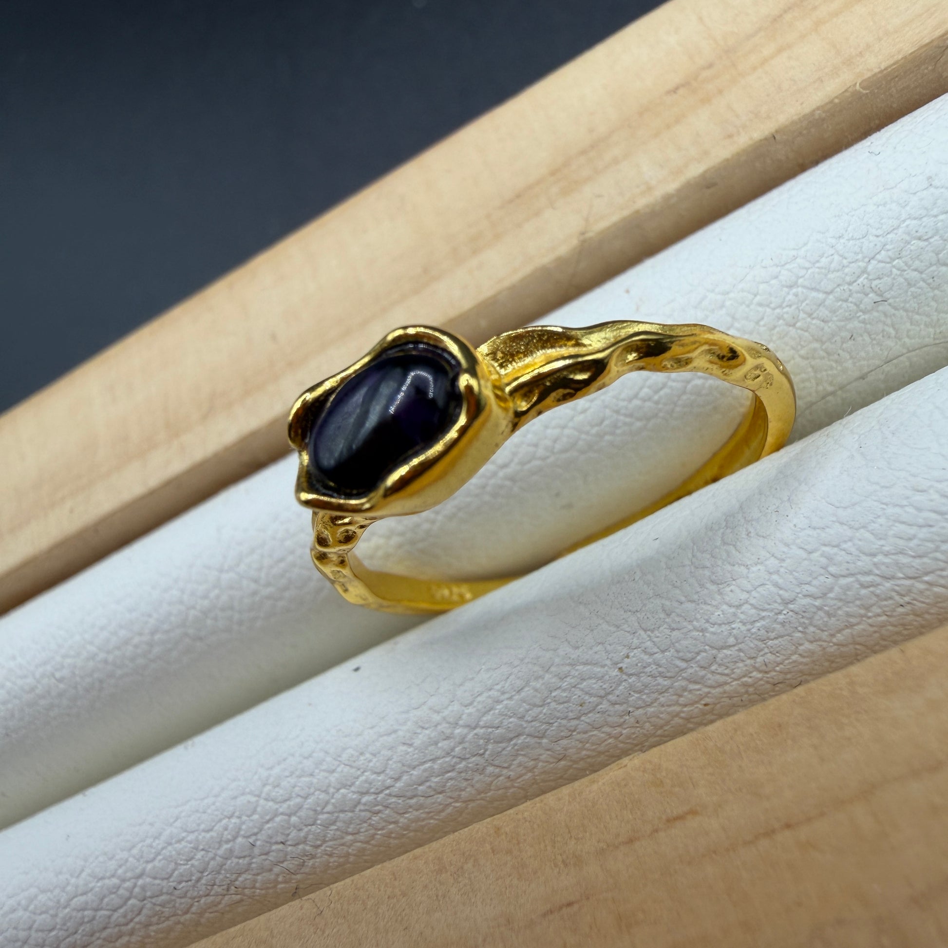 Sugilite S925 Adjustable Ring