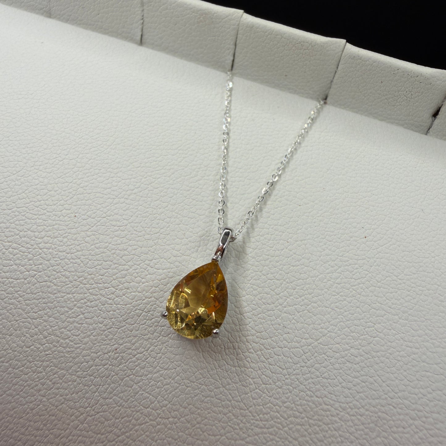 Citrine S925 Necklace