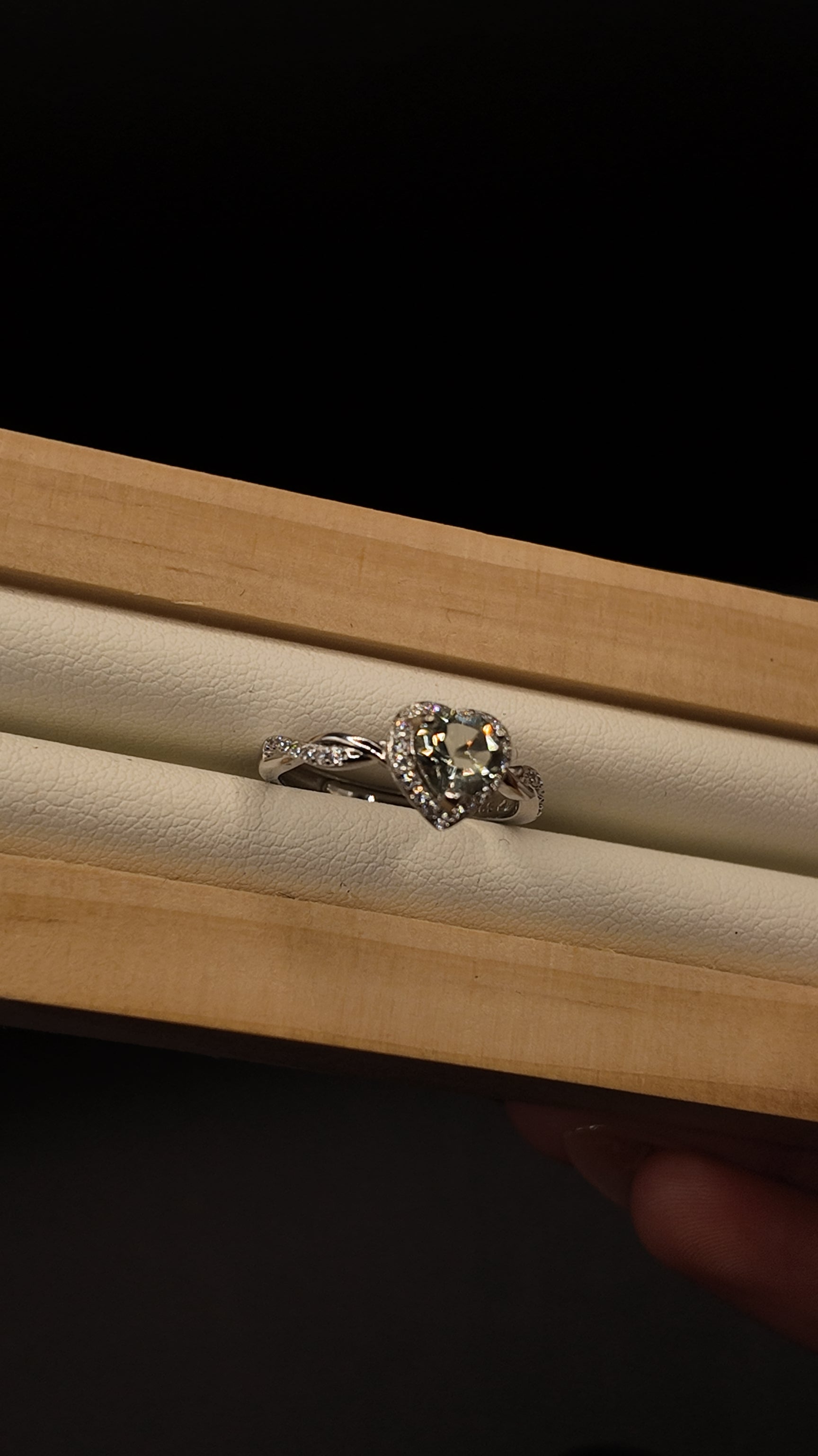 Green Quartz Ring