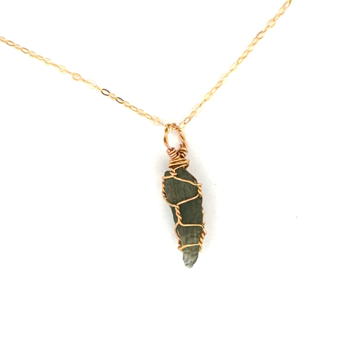 Moldavite Handmade Necklace