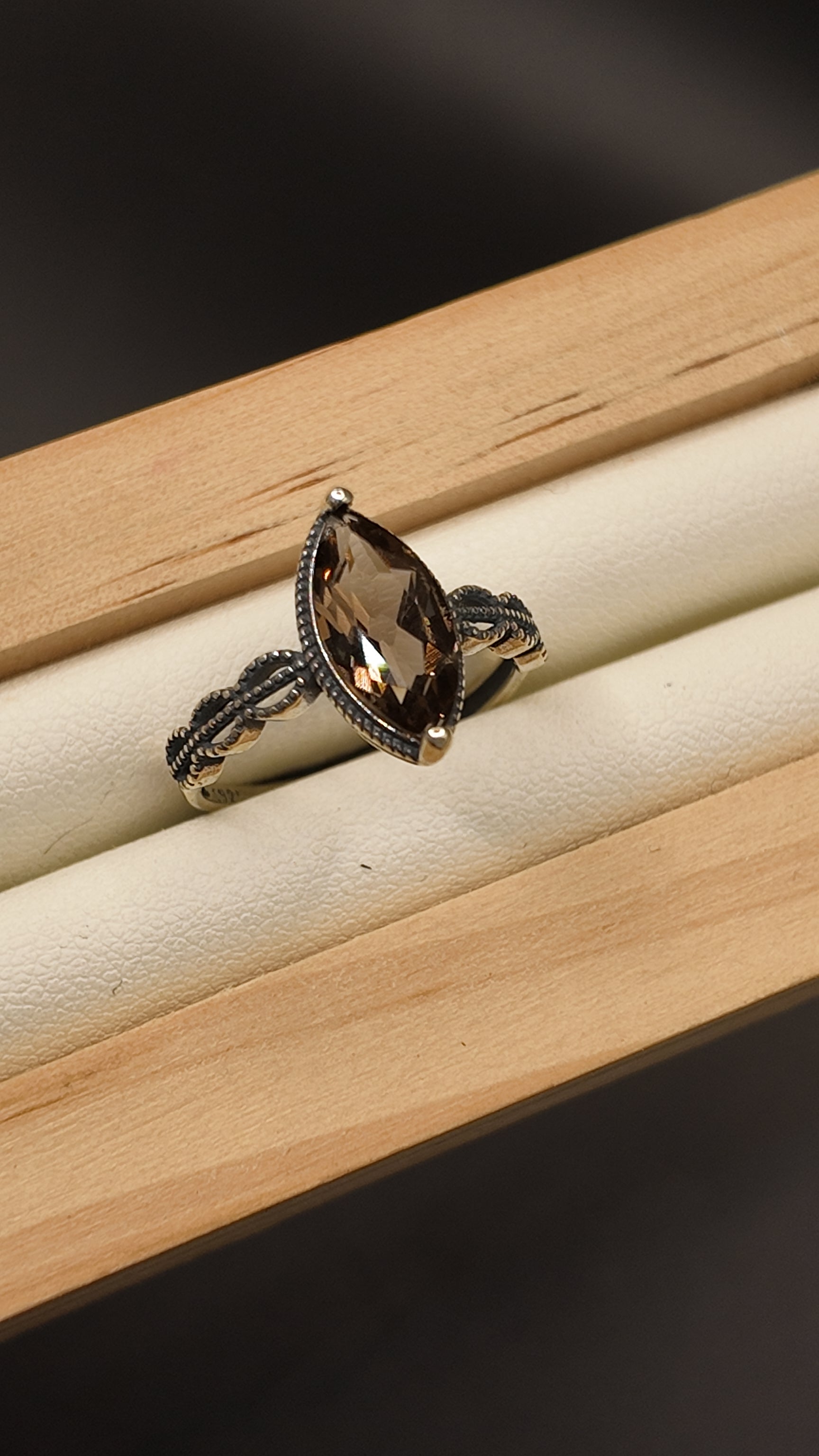 Smokey Quartz Ring