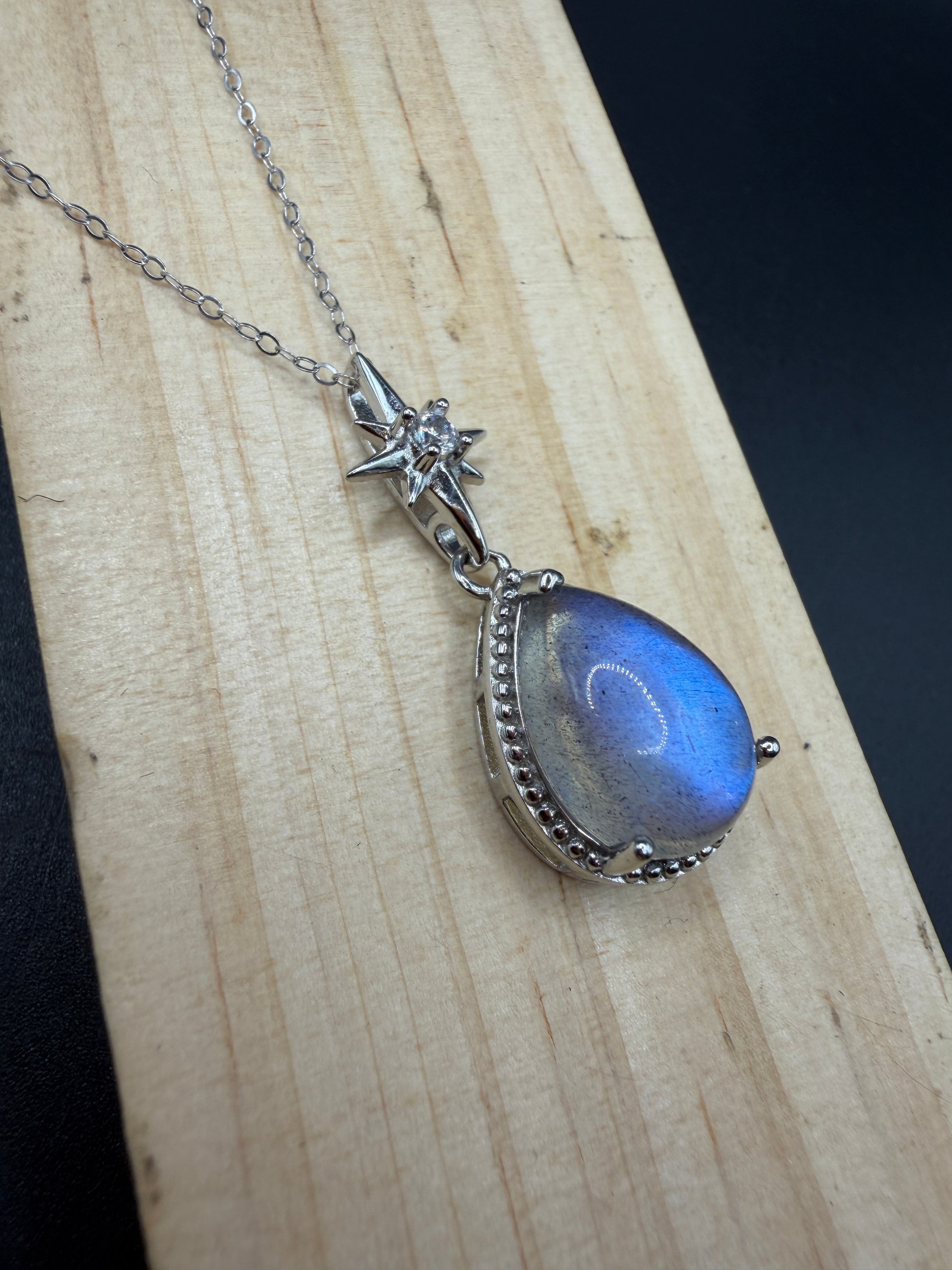 Labradorite S925 Necklace