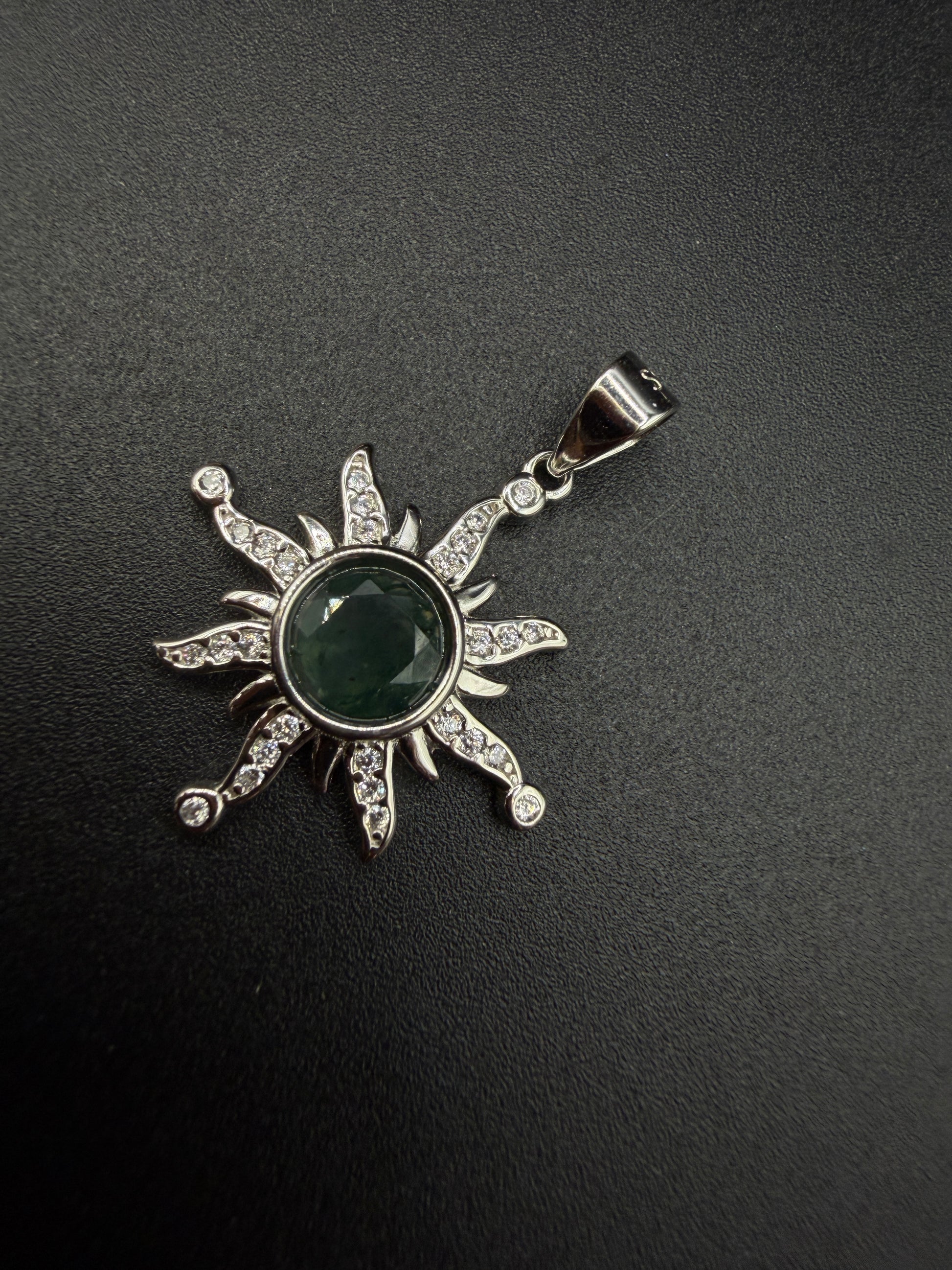 Moss Agate S925 Necklace