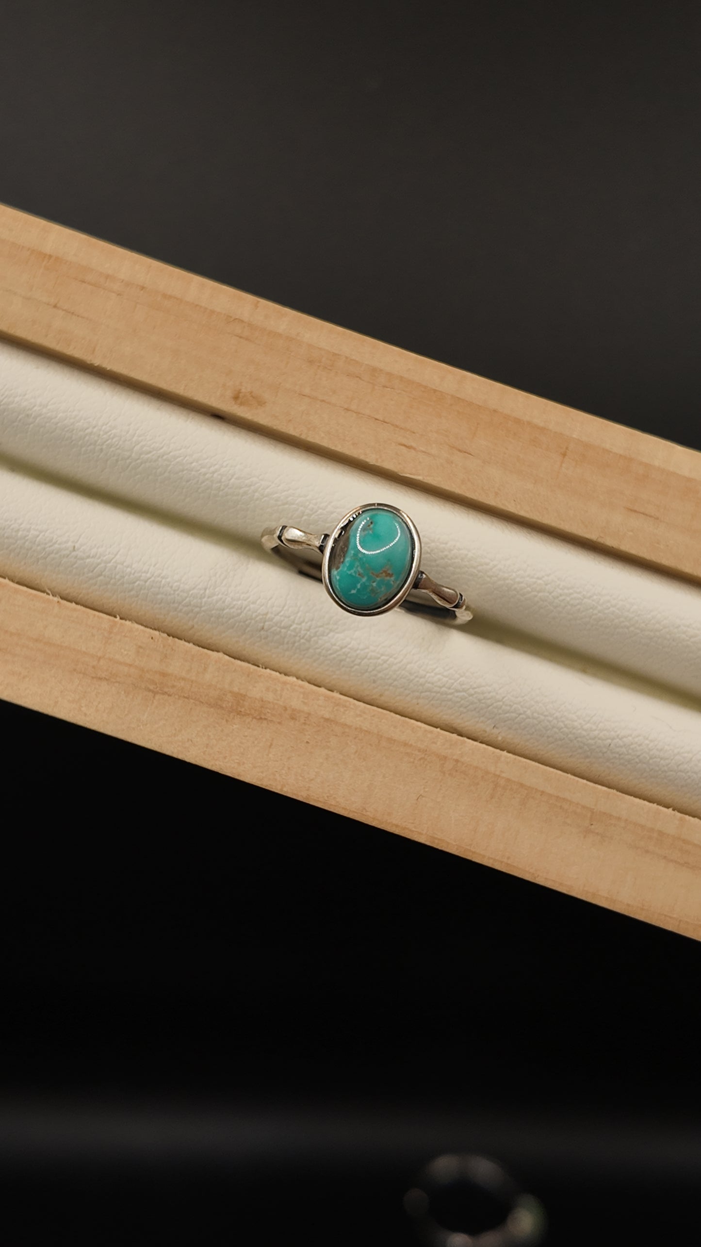 Turquoise S925 Adjustable Ring