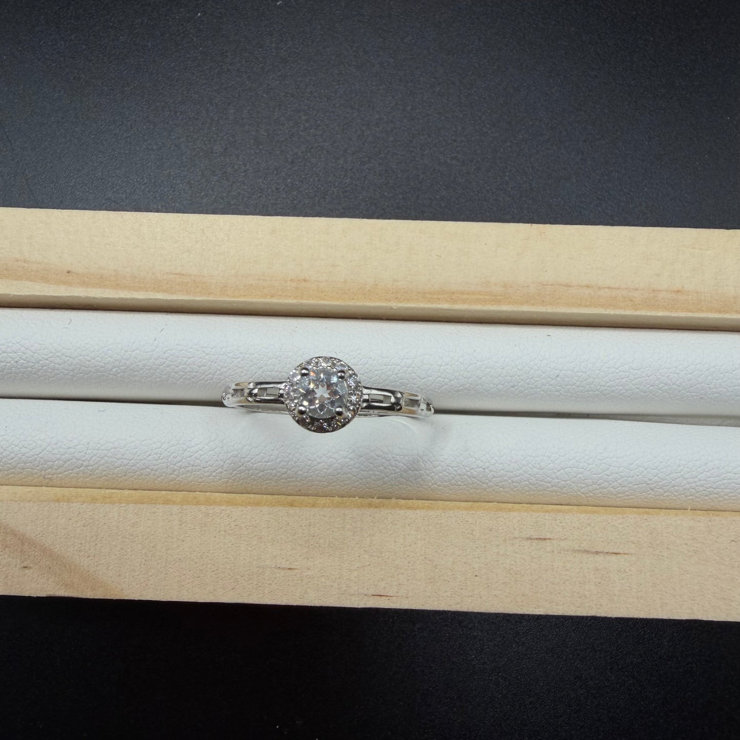 Moissanite Dainty S925 Adjustable Ring