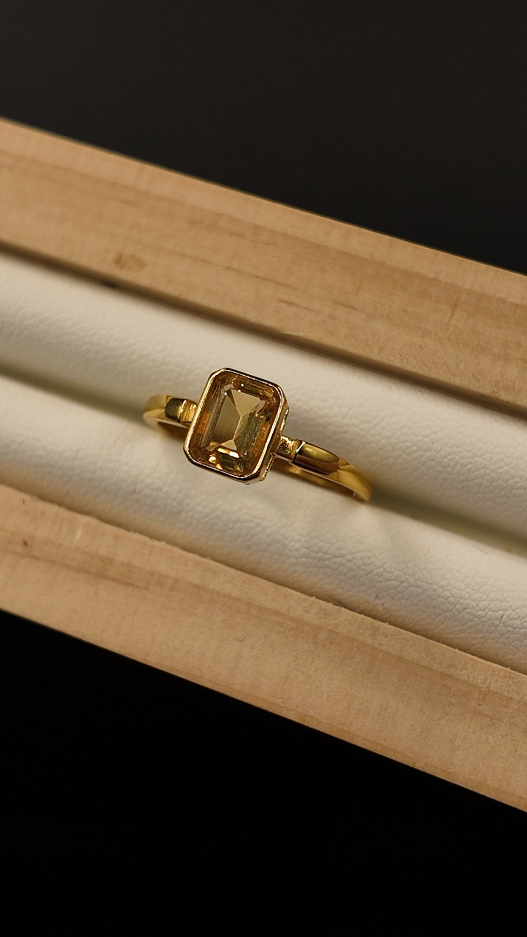 Citrine Ring