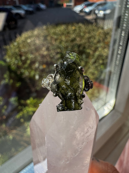 Moldavite Ring
