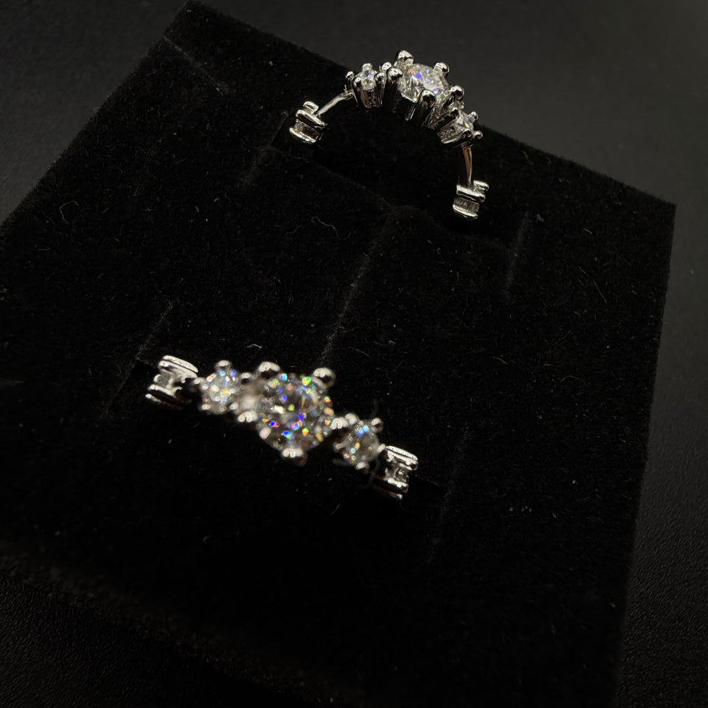 Moissanite S925 Certified Ear Cuffs