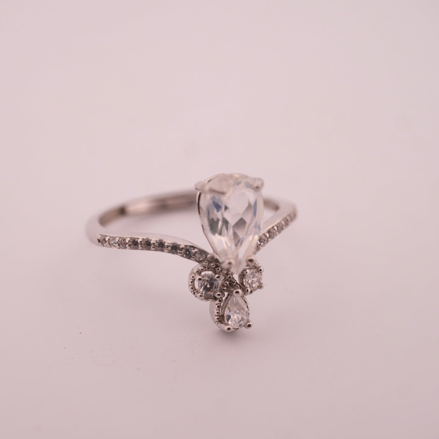 Moonstone S925 Adjustable Ring