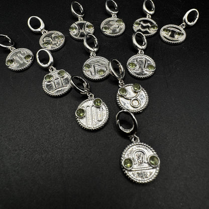 Certified Star Sign Moldavite S925 Necklace