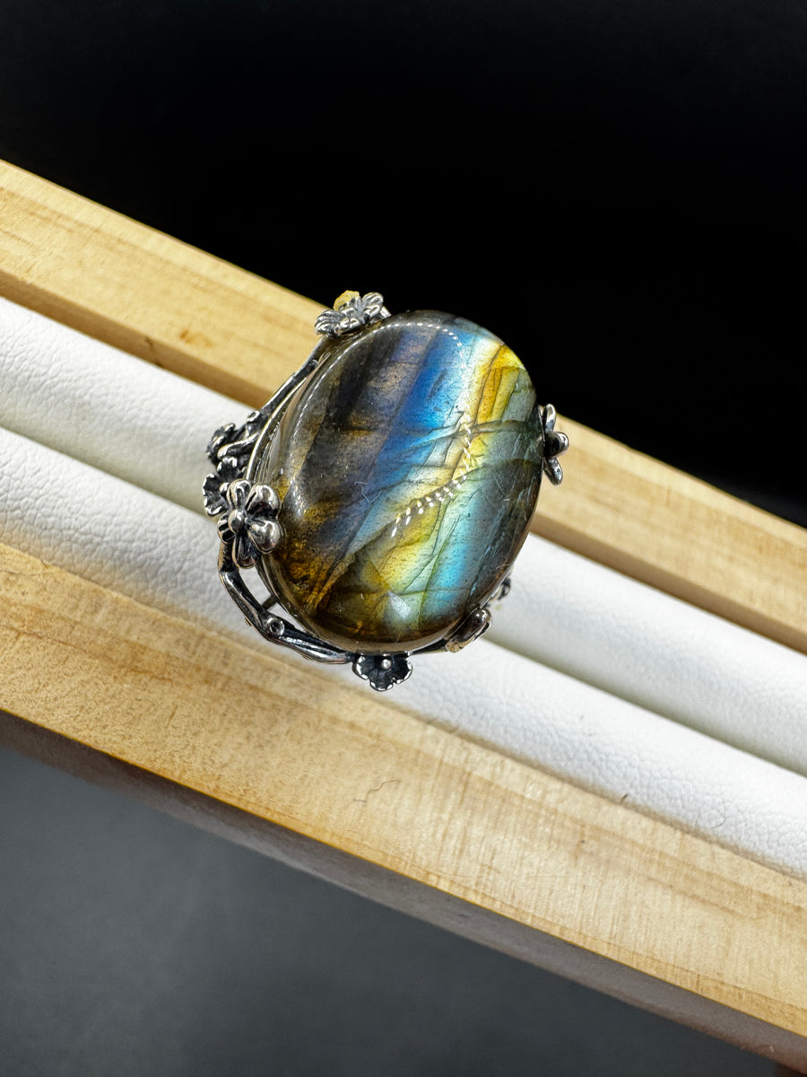 Labradorite Ring
