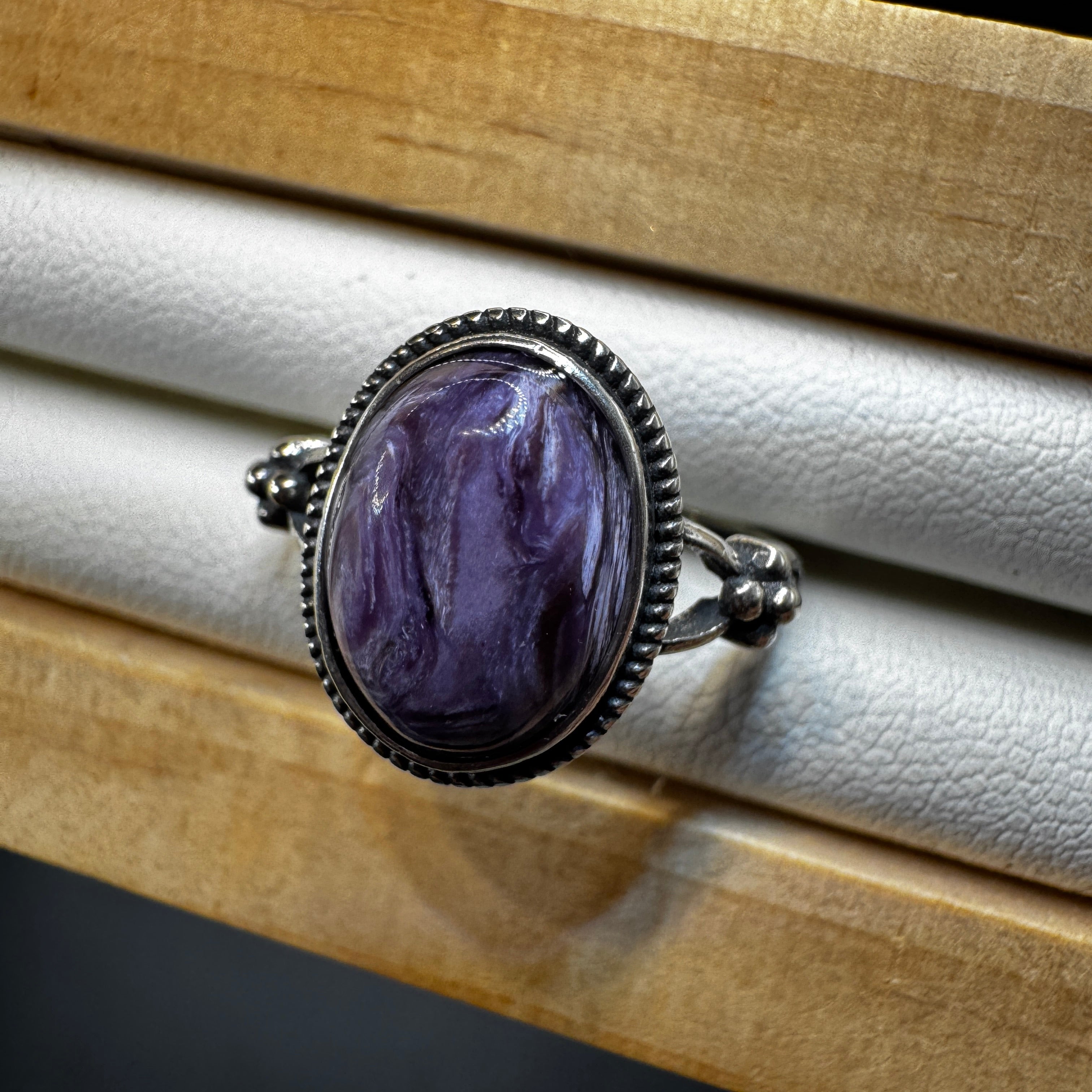 Chaorite S925 Adjustable Ring