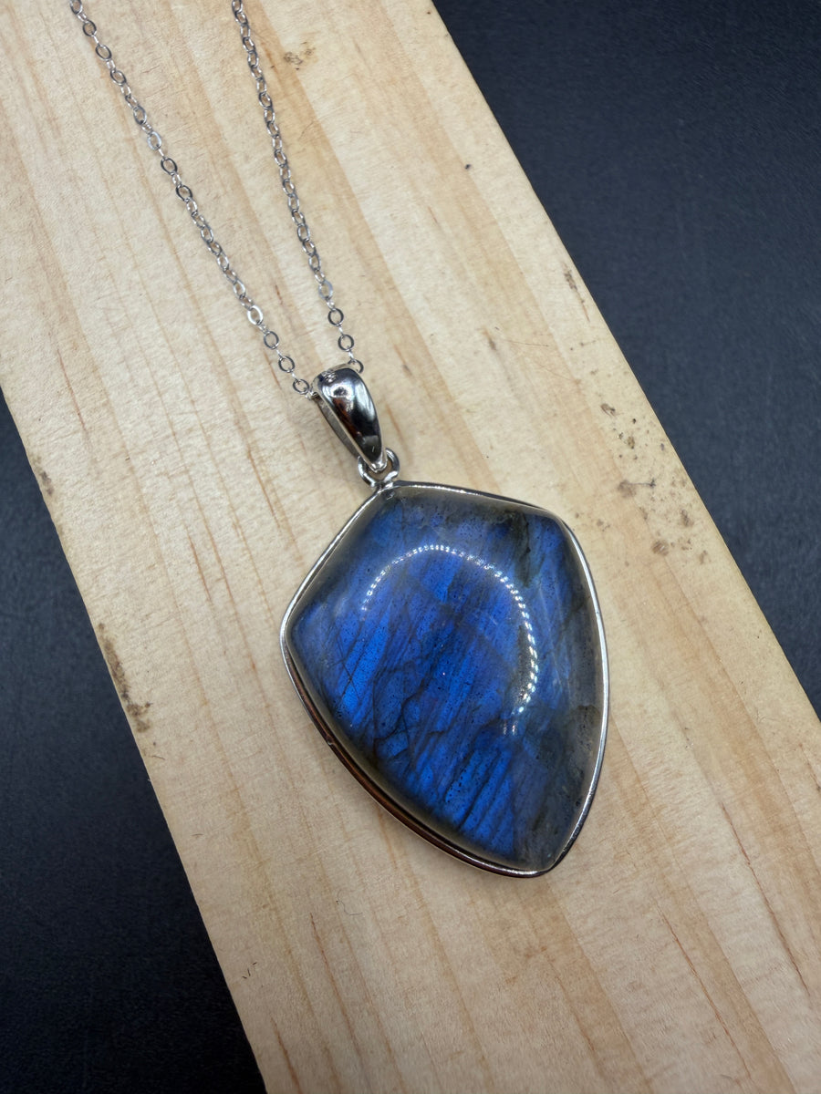 Labradorite S925 Necklace
