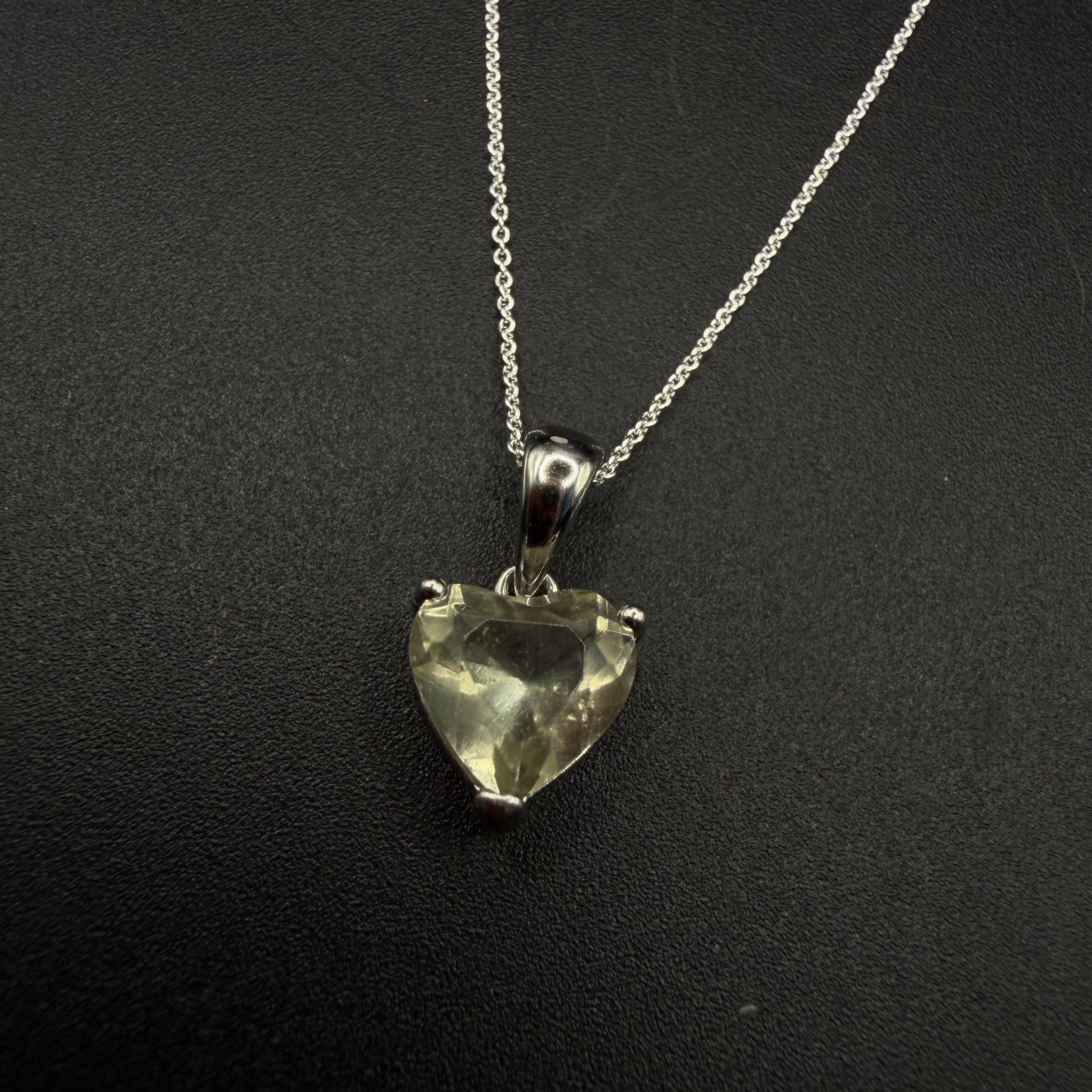 Libyan Desert Glass S925 Necklace