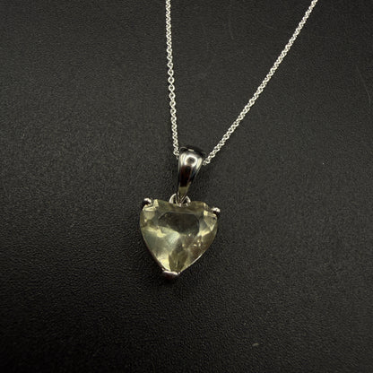 Libyan Desert Glass S925 Necklace