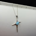 Larimar Star S925 Necklace