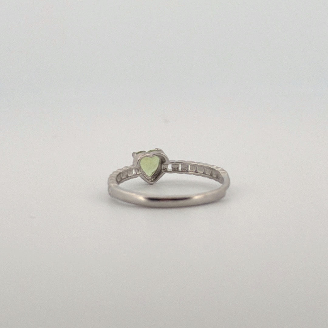 Peridot S925 Adjustable Ring