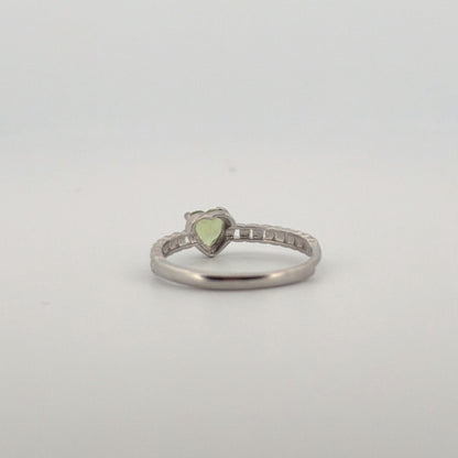 Peridot S925 Adjustable Ring