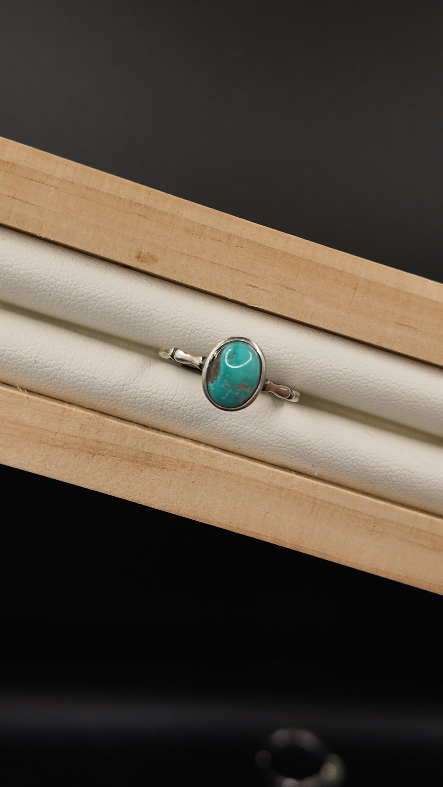 Turquoise S925 Adjustable Ring