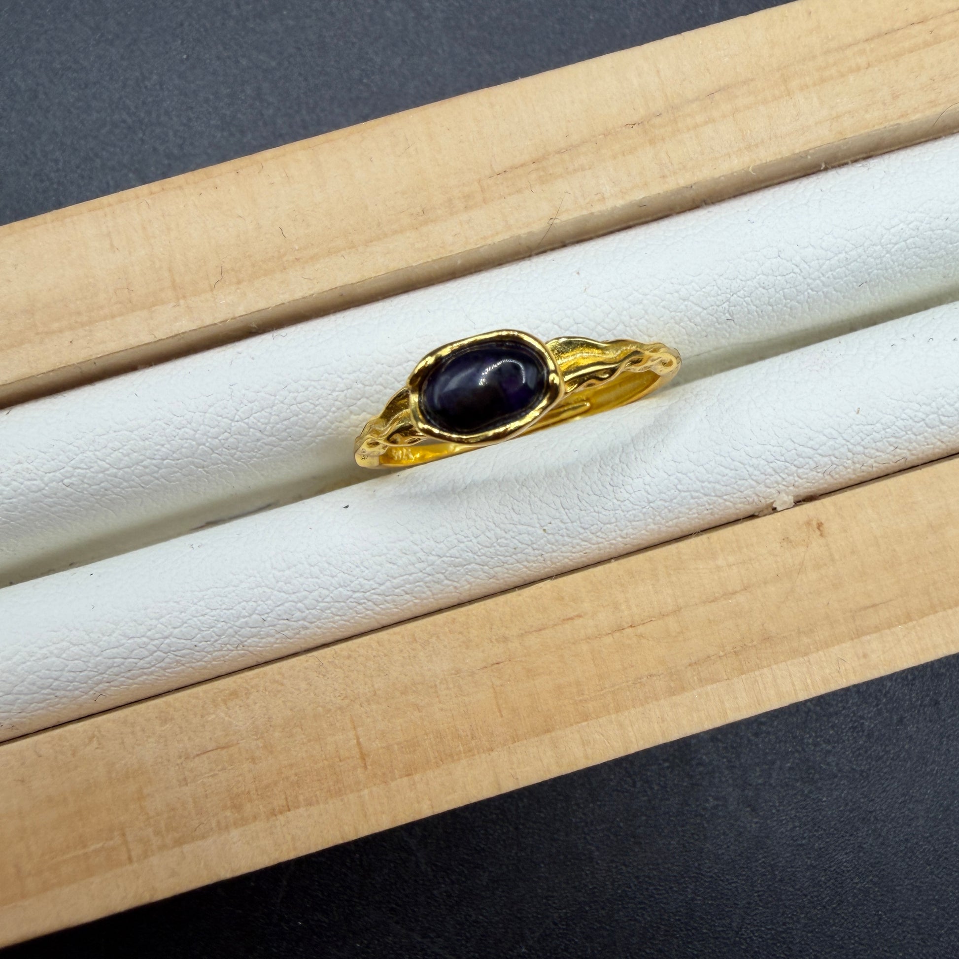 Sugilite S925 Adjustable Ring