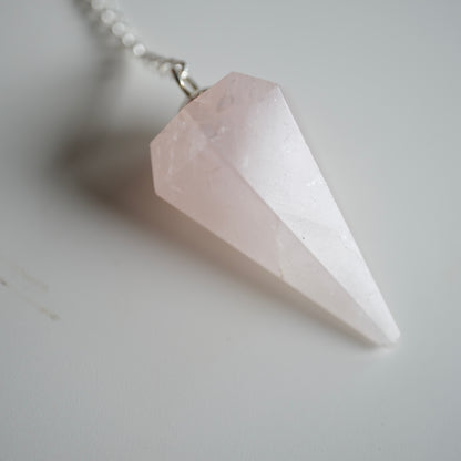 Rose Quartz Pendulum