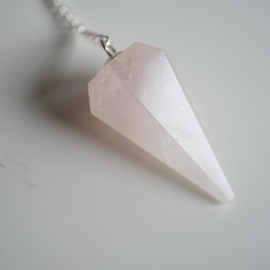Rose Quartz Pendulum