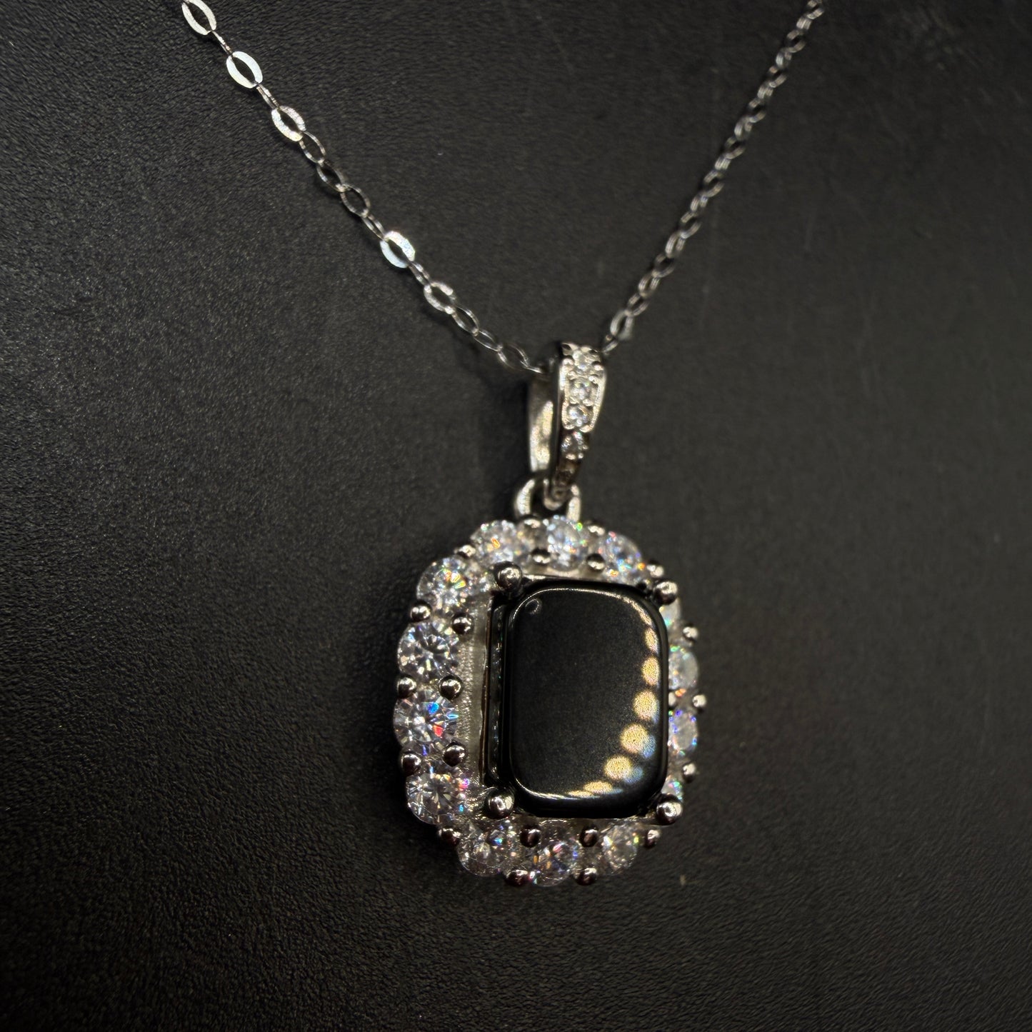Cintamani Stone Saffordite S925 Certified Necklace