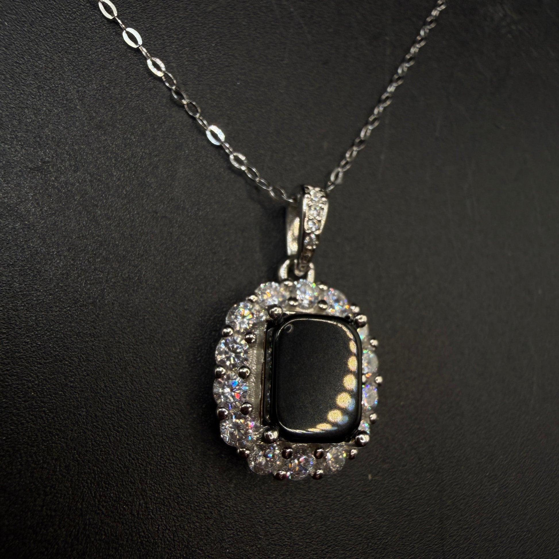 Cintamani Stone Saffordite S925 Certified Necklace