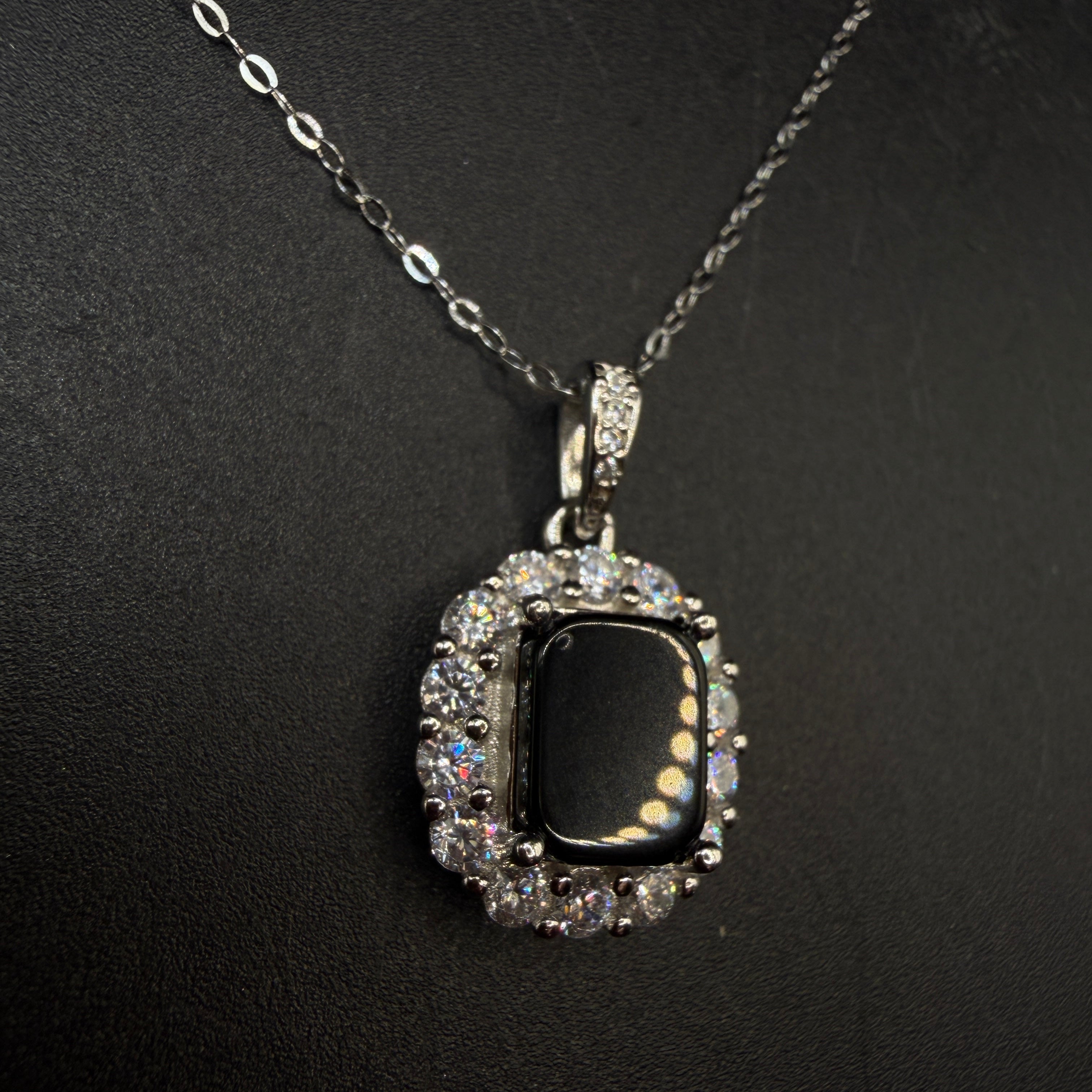 Cintamani Stone Saffordite S925 Certified Necklace