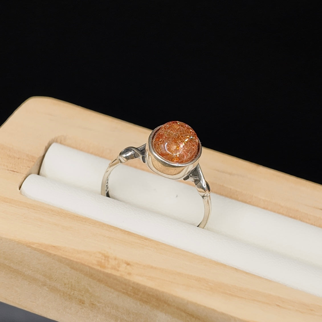 Sunstone S925 Adjustable Ring