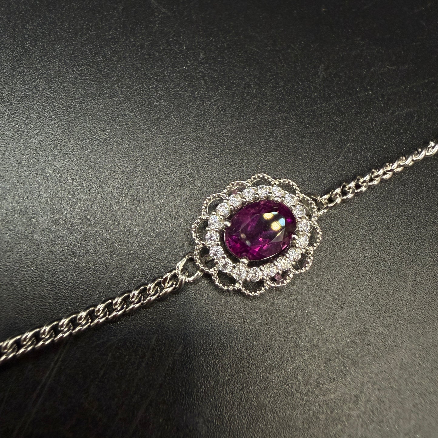 Fluorite S925 Certified Bracelet