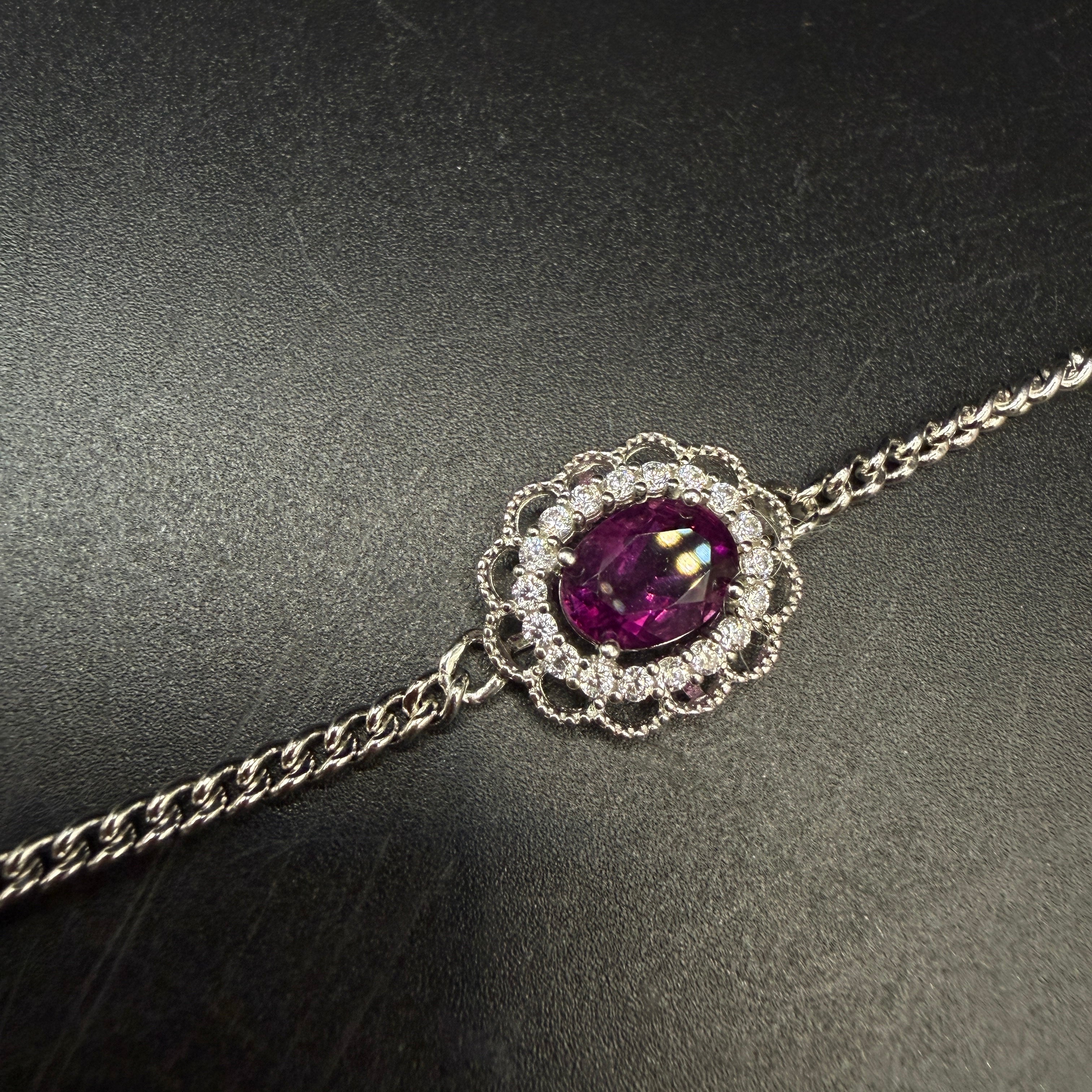 Fluorite S925 Certified Bracelet