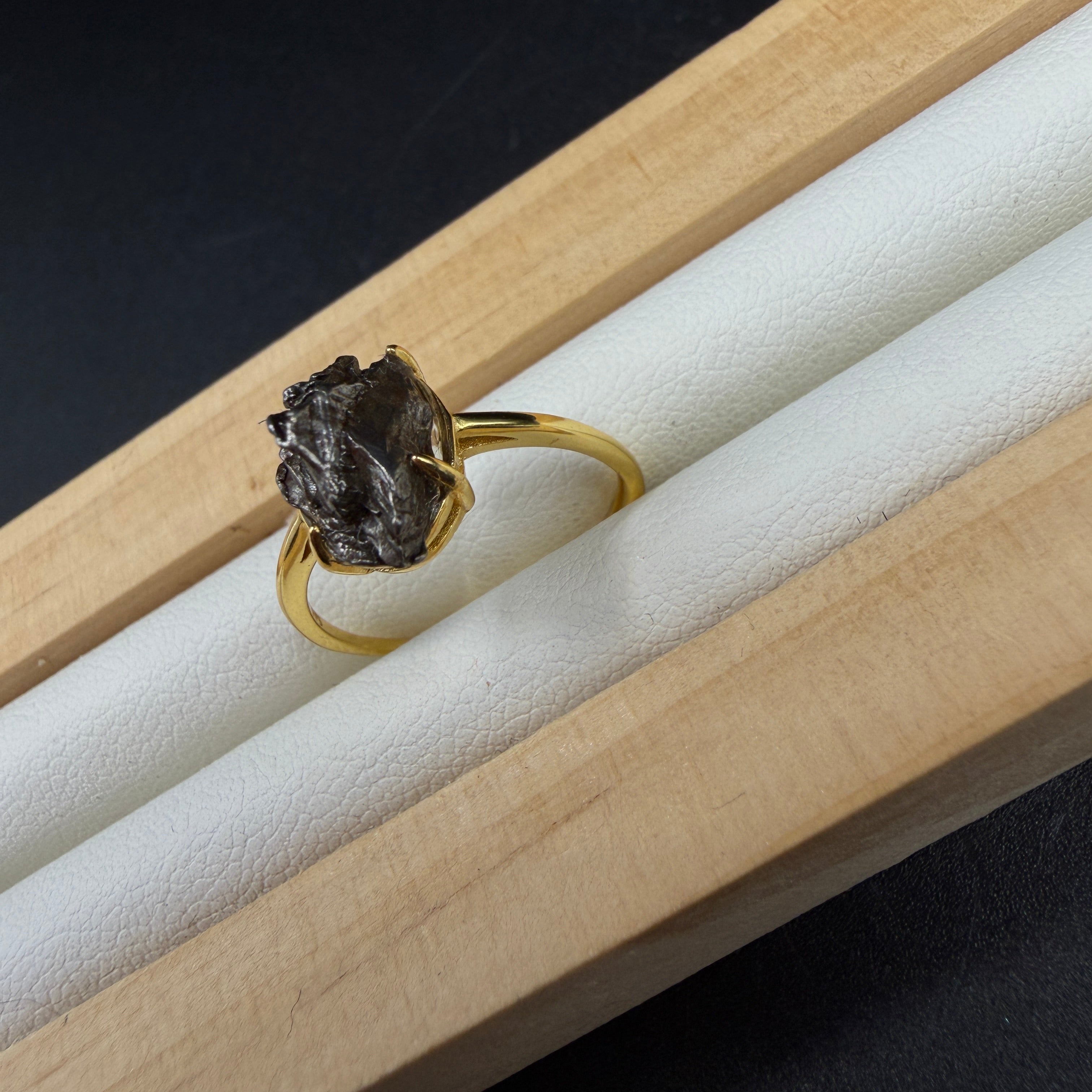 Argentina Iron Meteorite S925 Ring