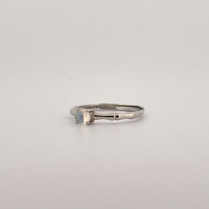 Moonstone S925 Adjustable Ring