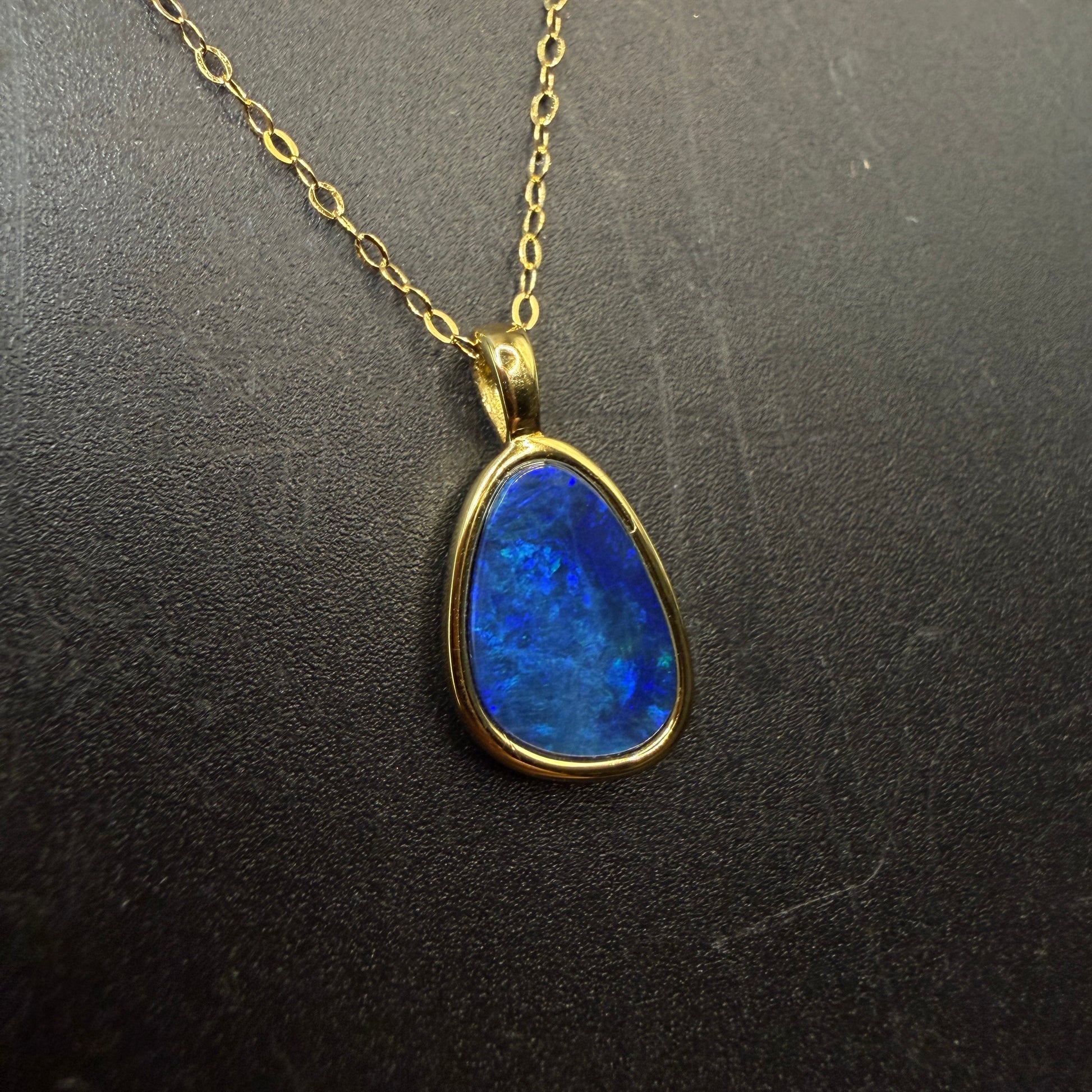 Australian Boulder Opal S925 Necklace