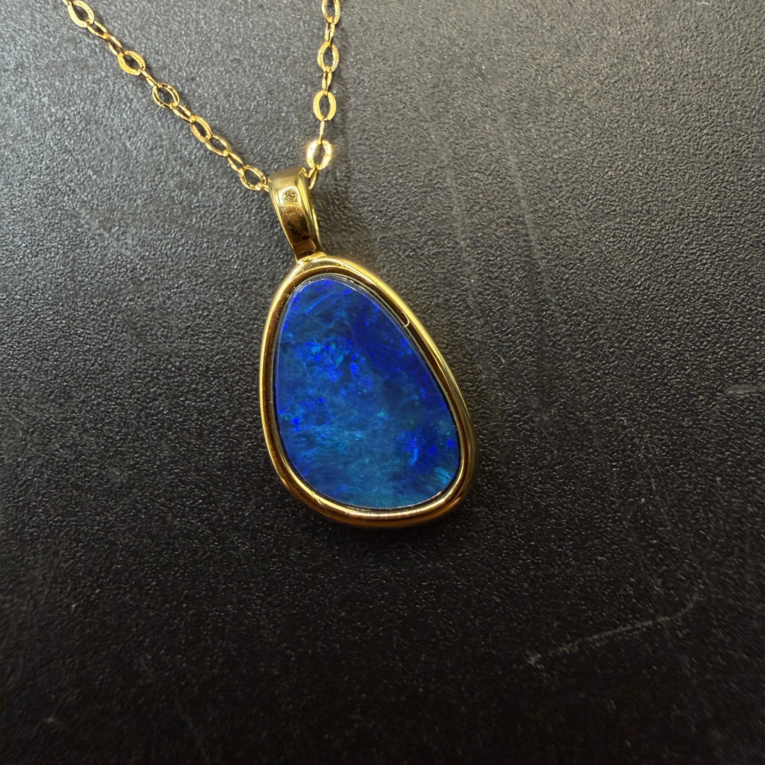 Australian Boulder Opal S925 Necklace