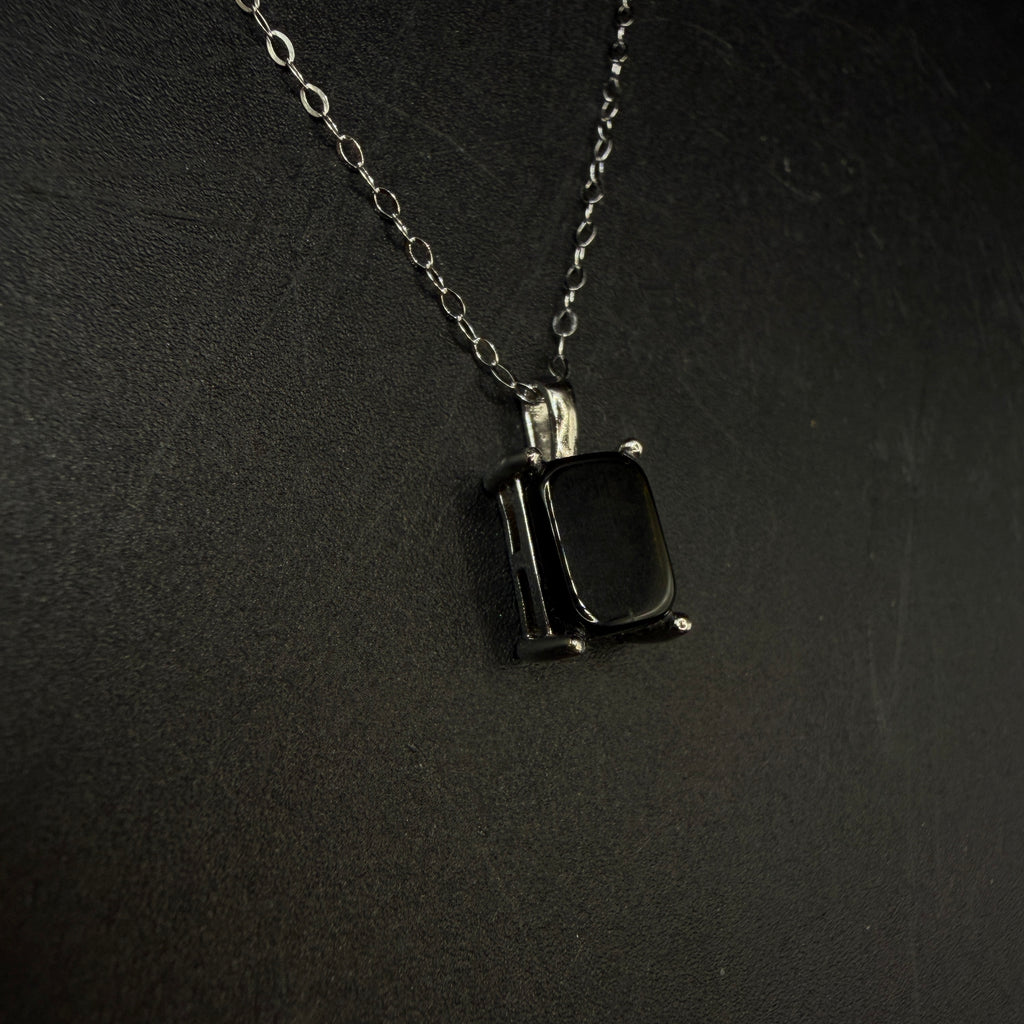 Cintamani Stone Saffordite S925 Certified Necklace